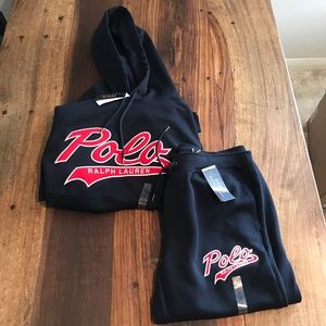 Men’s Ralph Lauren Hoodie Sweatpants Set